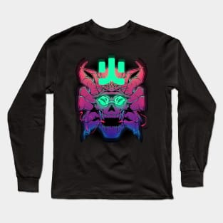 Samurai Skull Long Sleeve T-Shirt